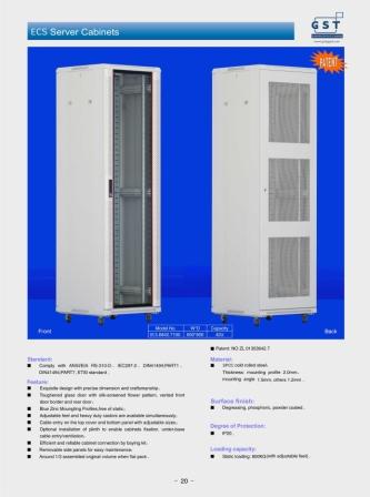 42 U Rack  with Dimention 600x800